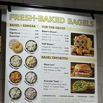 Einstein Bros. Bagels - menu - Breakfast & Brunch Near Me - Los Angeles, California Einstein Bros. Bagels - menu - Breakfast & Brunch Near Me - Los Angeles, California