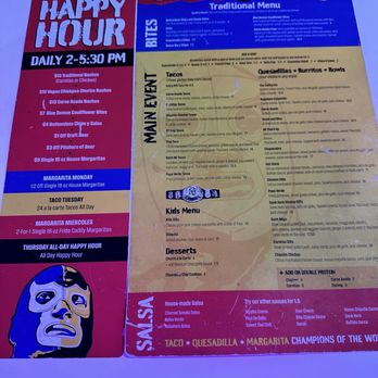Dilla Libre Dos - Menu - Mexican Near Me - Scottsdale, Arizona