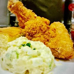 Perfect Hominy - Fried Chicken Dinner