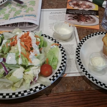 Black Bear Diner - Sandy - Huge salad and corn bread. Possible radiation exposure jk jk - Diners Near Me - Sandy, Utah