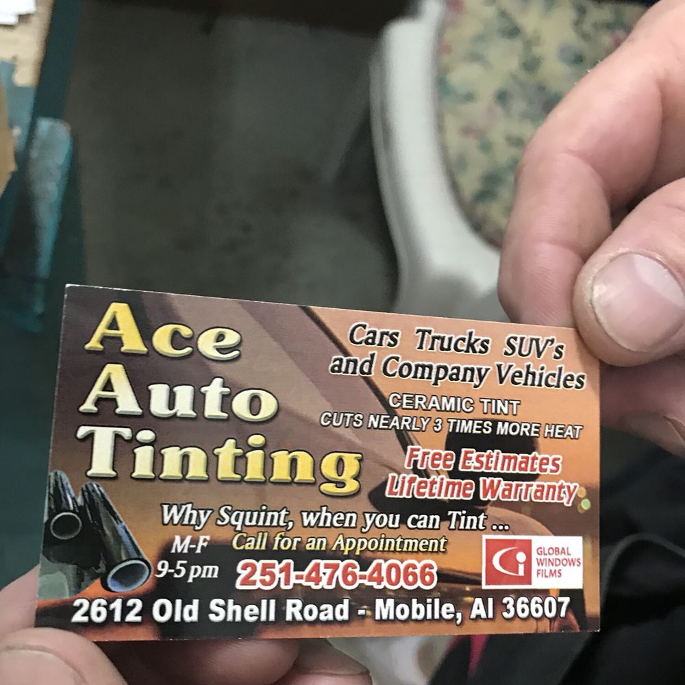 Ace Auto Tinting - Skipper---does a great job!! - Car Window Tinting Near Me - Mobile, Alabama