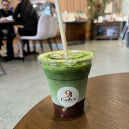 Strawberry Matcha Latte CA $8.80