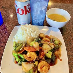 China Star - 85. Shrimp with Garlic Sauce lunch portion
