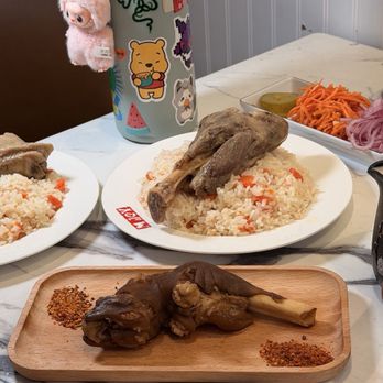 M JOY - Grilled Shank and Shank Rice Plate - Fast Food Near Me - Anaheim, California