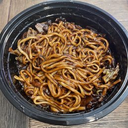 Black bean noodles Black bean noodles