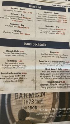 Menu photo 2 Hollerbach's German Restaurant Sanford, FL Menu photo 2 Hollerbach's German Restaurant Sanford, FL