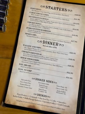 Menu photo 3 Calamity Jane's Kitchen Custer, SD Menu photo 3 Calamity Jane's Kitchen Custer, SD