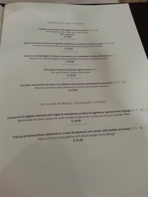 Menu photo 5 Portico 91 Florence, FI