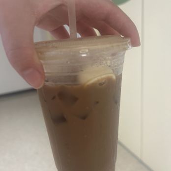 Solid Ground Cafe - "S'mores" latte aka chocolate milk with a marshmallow thrown in - Coffee & Tea Near Me - Boston, Massachusetts