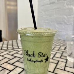 Black Star Bakery & Cafe - Matcha Iced Latte