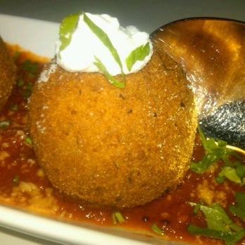 Lavo - Kobe Stuffed Rice Balls! - Italian Near Me - Las Vegas, Nevada Lavo - Kobe Stuffed Rice Balls! - Italian Near Me - Las Vegas, Nevada