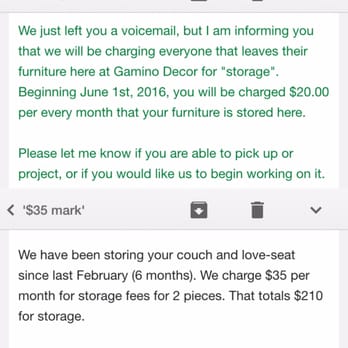 Gamino Decor - Fees were nearly doubled when renovation didn't go as expected and we decided to go and different route.  Honest business is important. - Furniture Reupholstery Near Me - Burbank, California
