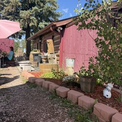 The Coffee Cottage, Mobile - View from the tables to the Coffee Cottage