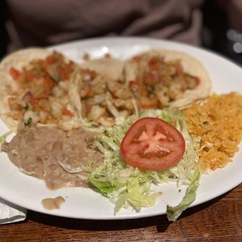 Las Fuentes Restaurant - Spicy shrimp tacos - Mexican Near Me - Morton Grove, Illinois