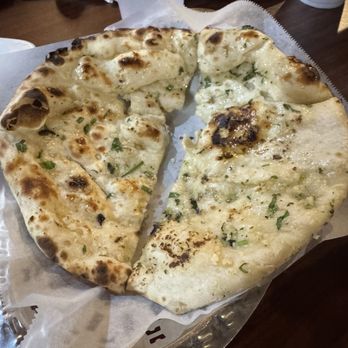 Njoy Curry Masala - Garlic Naan - Indian Near Me - Lafayette, Louisiana
