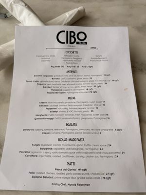 Menu photo 3 Cibo Italia University City, MO