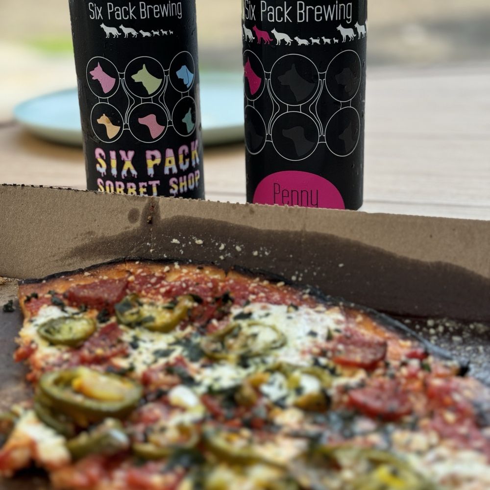W's Wood Fired Pizza - Pizza #35 with a couple of beers from Six Pack Brewing. Fantastic - Pizza Near Me - Cranston, Rhode Island W's Wood Fired Pizza - Pizza #35 with a couple of beers from Six Pack Brewing. Fantastic - Pizza Near Me - Cranston, Rhode Island