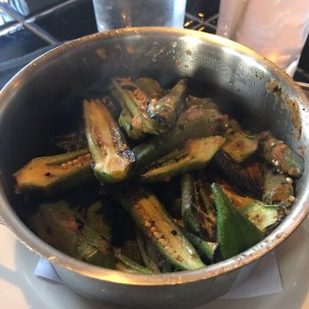 Automatic Seafood and Oysters - Wok cooked okra with smoked tomato - Seafood Near Me - Birmingham, Alabama Automatic Seafood and Oysters - Wok cooked okra with smoked tomato - Seafood Near Me - Birmingham, Alabama