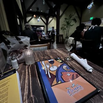 The Fish Hopper - Seated by the window with a great view. Thank you so much to the host for doing that. - Seafood Near Me - Monterey, California