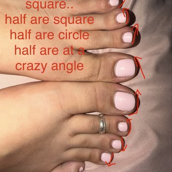 Blooming Nails - Pedicure - guess square isn't an option - Nail Salons Near Me - Urban Honolulu, Hawaii