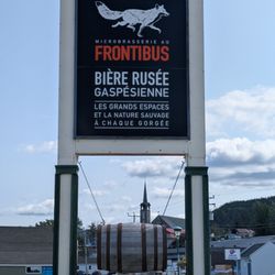 Microbrasserie au Frontibus - Front Sign
