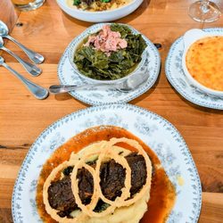 Virtue Restaurant - Beef Short Ribs, Collards & Smoked Turkey, Mac & Cheese, Salmon Large Rations