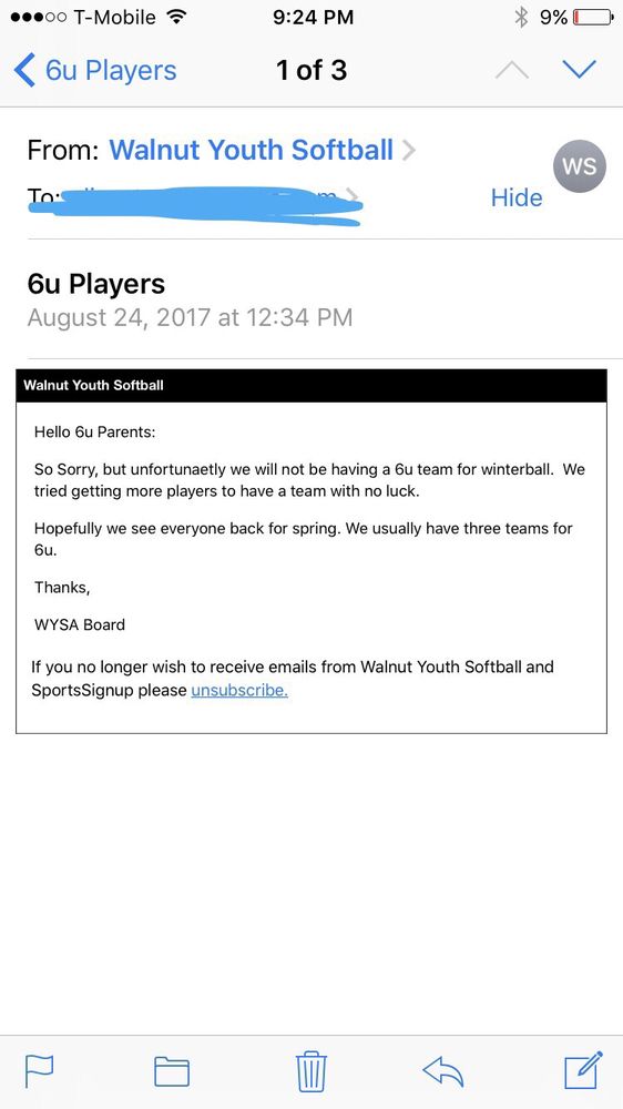 WALNUT YOUTH SOFTBALL ASSOCIATION Updated April 2024 625 Suzanne Rd