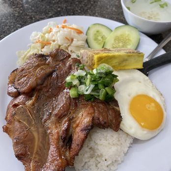 Com Tam Dao Vien - Com tam with pork chop and sunny up! Soooo good - Vietnamese Near Me - Westminster, California