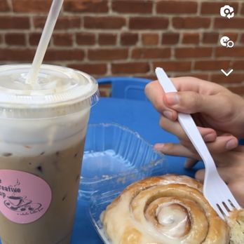 The Creative Cup - Seriously get the cinnamon roll - Coffee & Tea Near Me - Zebulon, North Carolina The Creative Cup - Seriously get the cinnamon roll - Coffee & Tea Near Me - Zebulon, North Carolina