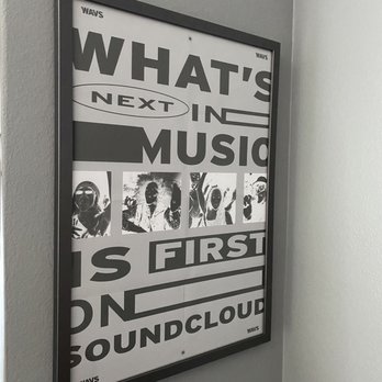 Quick Art Frame - SoundCloud!! - Framing Near Me - Los Angeles, California Quick Art Frame - SoundCloud!! - Framing Near Me - Los Angeles, California