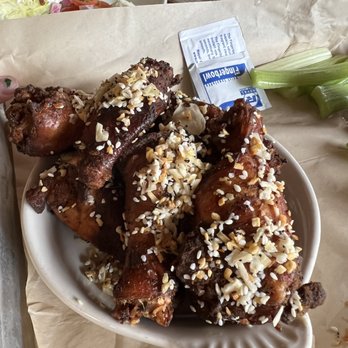 Recess Beer Garden - House Smoked Chicken Wings - Bars Near Me - Denver, Colorado