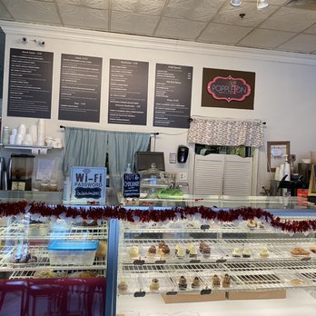 Poppleton Bakery & Cafe - a display of pastries - Bakeries Near Me - Corning, New York