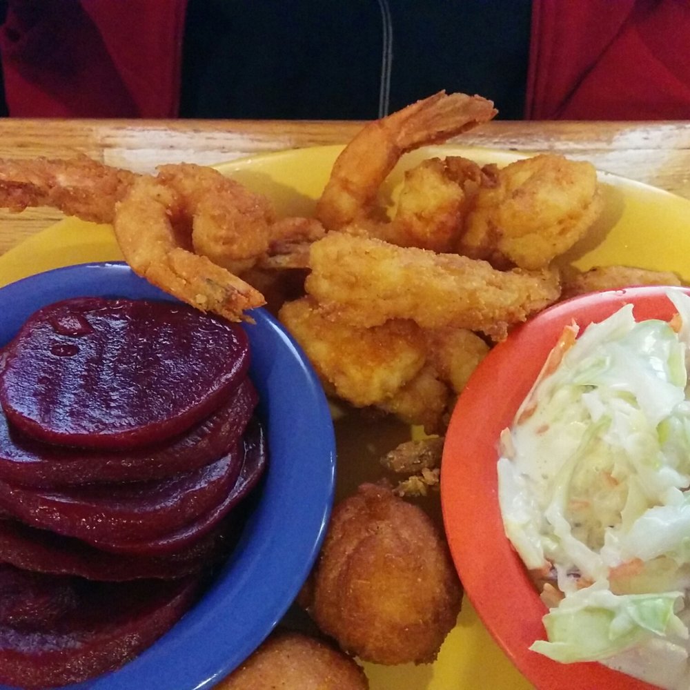 Darrell's Restaurant - None nice lightly coated fresh shrimp. - Seafood Near Me - Manteo, North Carolina Darrell's Restaurant - None nice lightly coated fresh shrimp. - Seafood Near Me - Manteo, North Carolina