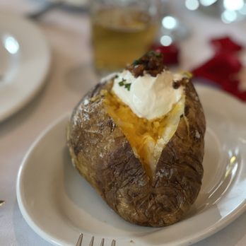 Ocean Prime - Loaded Sea Salt Baked Potato - Seafood Near Me - Tampa, Florida