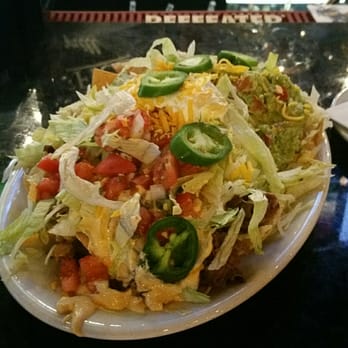 At The Office - Nachos with steak and chicken - New American Near Me - Crestwood, Illinois