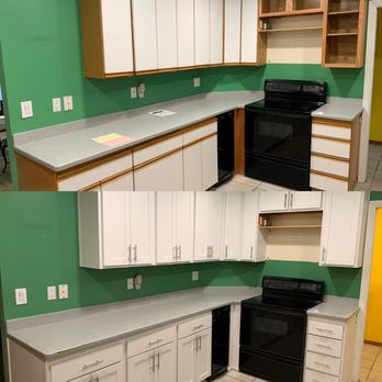 Monarch Contracting - It amazing what a quick refacing job can do. - Countertop Installation Near Me