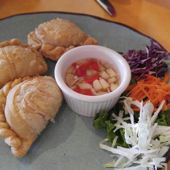 Nara Thai - Curry chicken puffs - Thai Near Me - Houston, Texas Nara Thai - Curry chicken puffs - Thai Near Me - Houston, Texas