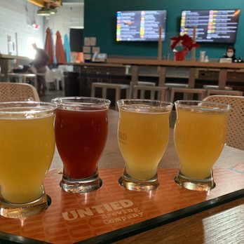 Untied Brewing - Flight of sours/seltzer - Breweries Near Me - New Providence, New Jersey Untied Brewing - Flight of sours/seltzer - Breweries Near Me - New Providence, New Jersey