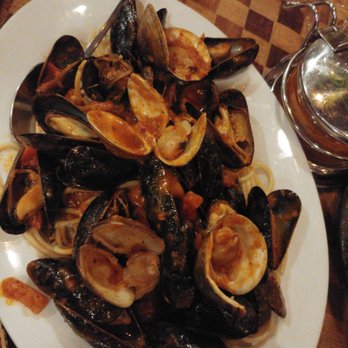 Muqueca Restaurant - Dinner special pasta with mussels and clams! - Latin American Near Me - Cambridge, Massachusetts Muqueca Restaurant - Dinner special pasta with mussels and clams! - Latin American Near Me - Cambridge, Massachusetts