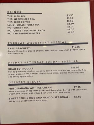 Menu photo 6 White Jasmin Thai Cuisine Lansdale, PA Menu photo 6 White Jasmin Thai Cuisine Lansdale, PA