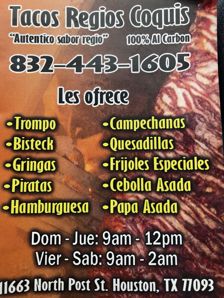 TACOS REGIOS EL COQUIS 37 Photos & 26 Reviews 11701 Gloger St