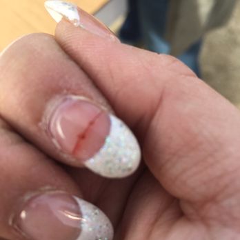 JR Nails - Ugly nail job done at the Tucson Mall.. never going back there. - Nail Salons Near Me - Tucson, Arizona