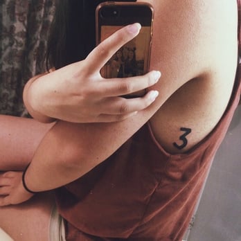 Mainland Ink Tattoo - '3' (Chance The Rapper inspired) tattoo done by B! :-) - Tattoo Near Me - Fremont, California Mainland Ink Tattoo - '3' (Chance The Rapper inspired) tattoo done by B! :-) - Tattoo Near Me - Fremont, California