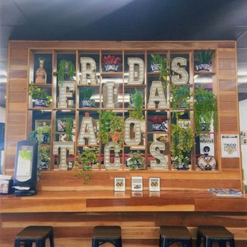 Frida’s Taqueria - Cute bar top seating - Tacos Near Me - Vista, California