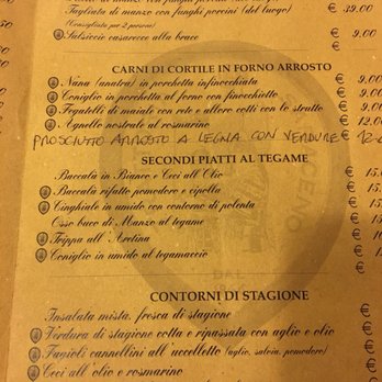 Il Saraceno - Menu 3 - Tuscan Near Me - Arezzo, Arkansas