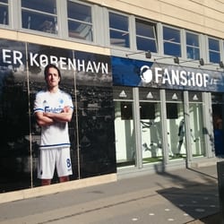 FCK Fanshop - Den nye butiksfront