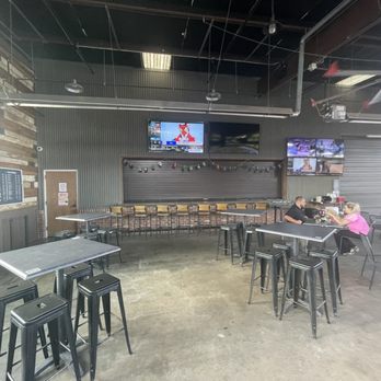 Rogers Roundhouse - Patio. And another bar when needed - Beer Gardens Near Me - Fort Worth, Texas