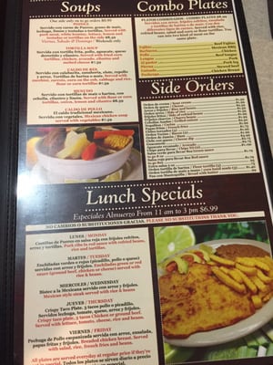 Menu photo 8 Arandinas Mexican Restaurant & Bar Austin, TX Menu photo 8 Arandinas Mexican Restaurant & Bar Austin, TX