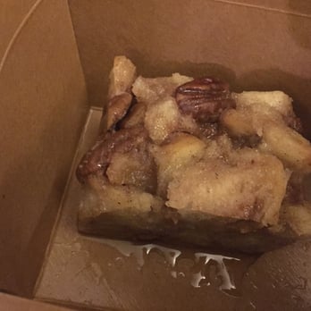 Mizuna - Bread pudding to go! - New American Near Me - Spokane, Washington
