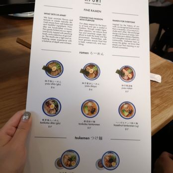 AFURI ramen + dumpling - Afuri Menu - Ramen Near Me - Richmond, British Columbia
